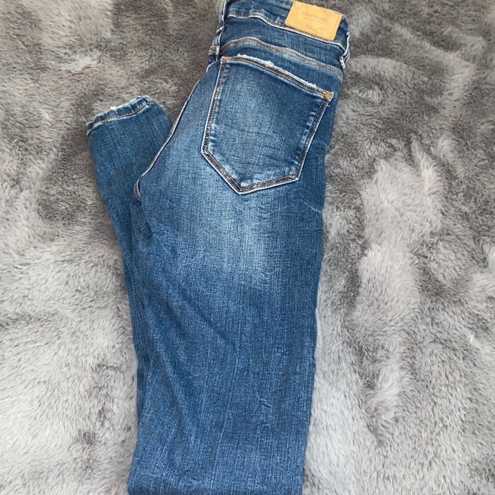 ZARA Embrace Silhouettes Distressed Jeans 4